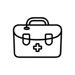 Icon of a doctorchest / first aid kit