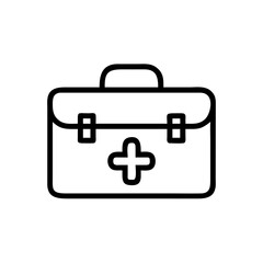 Icon of a doctorchest / first aid kit