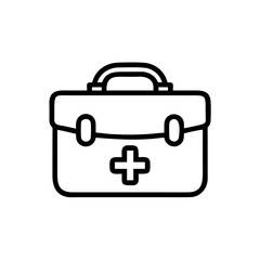 Icon of a doctorchest / first aid kit