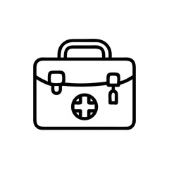 Icon of a doctorchest / first aid kit