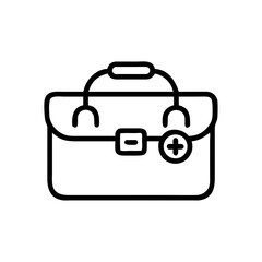 Icon of a doctorchest / first aid kit