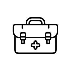 Icon of a doctorchest / first aid kit