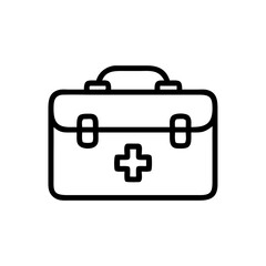 Icon of a doctorchest / first aid kit