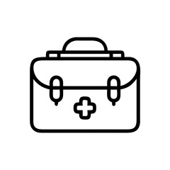Icon of a doctorchest / first aid kit