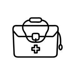 Icon of a doctorchest / first aid kit
