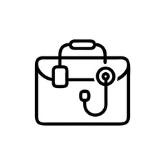 Icon of a doctorchest / first aid kit