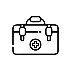 Icon of a doctorchest / first aid kit