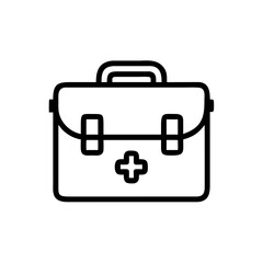 Icon of a doctorchest / first aid kit