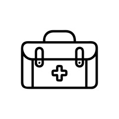 Icon of a doctorchest / first aid kit