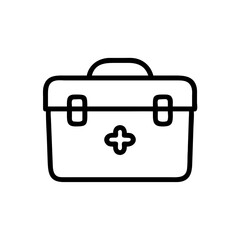 Icon of a doctorchest / first aid kit