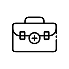 Icon of a doctorchest / first aid kit