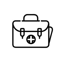 Icon of a doctorchest / first aid kit