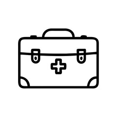 Icon of a doctorchest / first aid kit