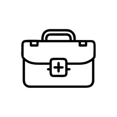 Icon of a doctorchest / first aid kit