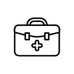 Icon of a doctorchest / first aid kit