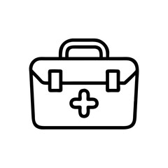 Icon of a doctorchest / first aid kit