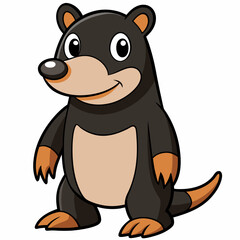 cartoon, animal, bear, vector, illustration, dog, cute, brown, character, mammal, drawing, puppy, isolated, happy, fun, pet, teddy, toy, wild, funny, art, smile, zoo, baby, cheerful