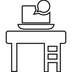 Office, helpdesk office, info icon
