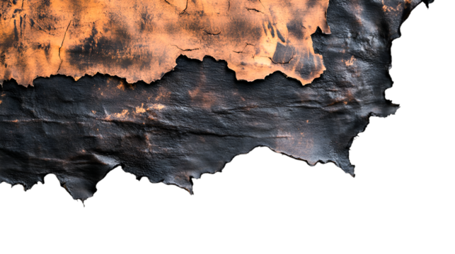 Burnt orange and black leather texture dramatic distressed vintage background