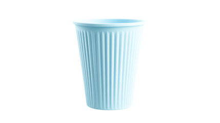 Elegant light blue ribbed tumbler perfect for water or juice refreshing and stylish