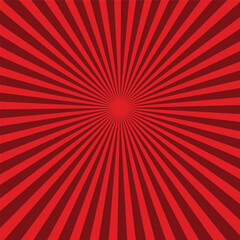 Red sunburst background, Abstract red background with triangles, red background