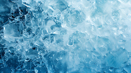Obraz premium Ice Texture Background - The Textured Cold