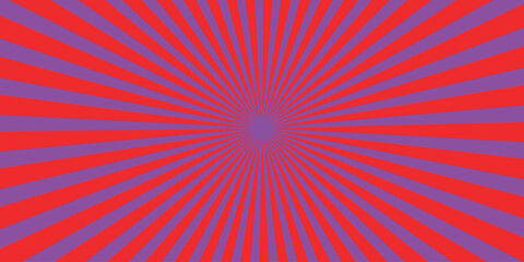 Red sunburst background, Abstract red background with triangles, red background