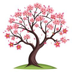 Obraz premium cherry tree with flowers