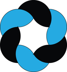 abstract vector background with circles