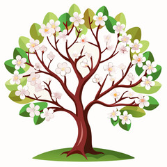 Obraz premium tree with green leaves