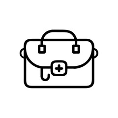 Icon of a doctorchest / first aid kit