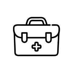Icon of a doctorchest / first aid kit