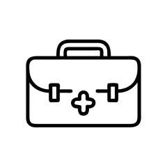 Icon of a doctorchest / first aid kit