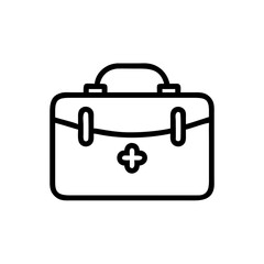 Icon of a doctorchest / first aid kit
