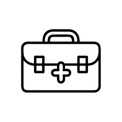 Icon of a doctorchest / first aid kit