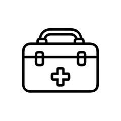 Icon of a doctorchest / first aid kit
