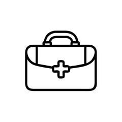 Icon of a doctorchest / first aid kit