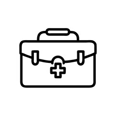 Icon of a doctorchest / first aid kit