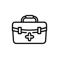 Icon of a doctorchest / first aid kit