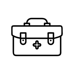 Icon of a doctorchest / first aid kit