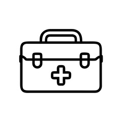 Icon of a doctorchest / first aid kit