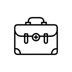 Icon of a doctorchest / first aid kit