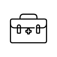 Icon of a doctorchest / first aid kit