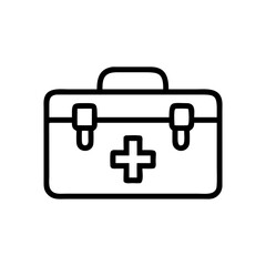 Icon of a doctorchest / first aid kit