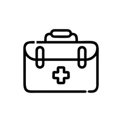 Icon of a doctorchest / first aid kit