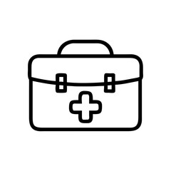 Icon of a doctorchest / first aid kit
