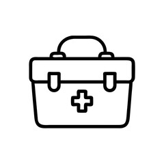 Icon of a doctorchest / first aid kit