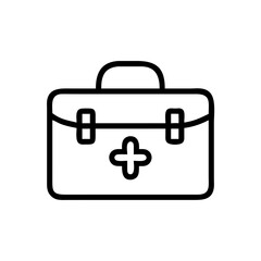 Icon of a doctorchest / first aid kit