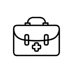 Icon of a doctorchest / first aid kit