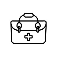 Icon of a doctorchest / first aid kit